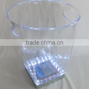 New Plastic Big Plastic Beer Bucket for Promotion With Lighting Logo thumbnail-2