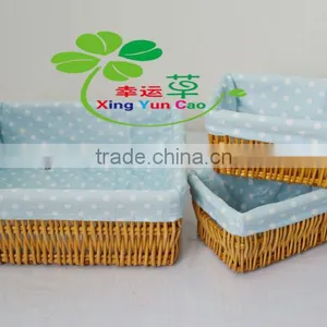 Christmas Empty Wicker Basket Wholesale thumbnail-6