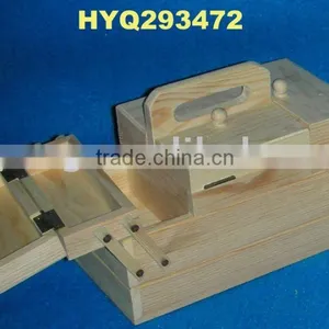 Wholesale High Quality Folding Wooden Sewing Box thumbnail-1