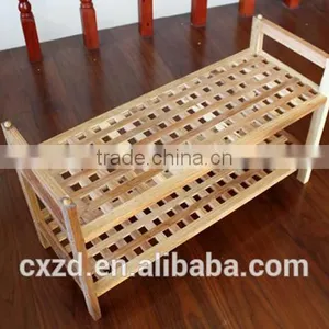 Reasonable Price Walnut Shoe Rack thumbnail-1