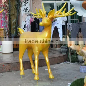 Fiber Glass Reindeer Decoration Statue thumbnail-3