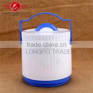 4.6L+1.6L 2pcs Plastic Tiffin Lunch Box Set / Food Container / Insulated Food Storage Box thumbnail-1