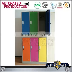 Hot Selling 6 Doors Steel Storage Locker Cupboard for Clothes thumbnail-2