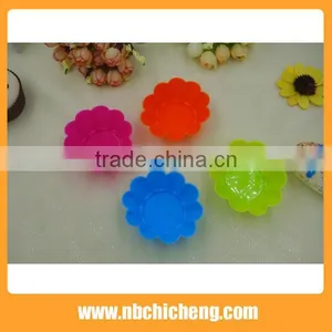 6 Pcs Silicone Egg Tart Mold, Cake Mold, Christmas Pancake Molds thumbnail-3