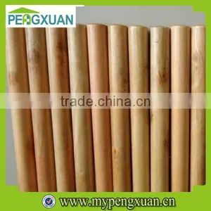 Italian Thread 110 120 130 150cm Long Round Varnished Wooden Broom Handle for Sale thumbnail-1