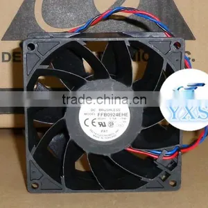 Original FFB0924EHE 9238 90mm 92mm DC24V 0.75A 3wire 3pin Inverter Cooling Fan Server Inverter Cooling Fans Case Axial thumbnail-1