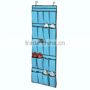 20 Pocket Wall Hanging Shoe Organizer Rack Space Saver Storage Bag Over the Door thumbnail-1