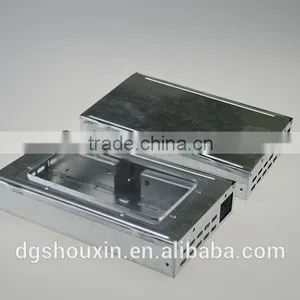 Multi Catch Metal Steel Humane Corner Tin Cat Clear Lid Mouse Trap SX-5003CL thumbnail-5