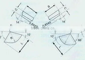 GB5245-85 And YS/T79-1994 Standard Welding Blade--For Fboring Tool ,cylindrical Turning Tool and Face Cutter thumbnail-1