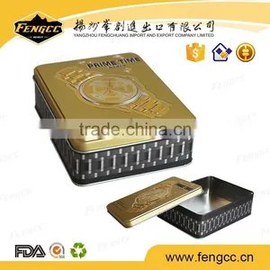 New Style Flat Blank Luxurious Small Tin Box thumbnail-1