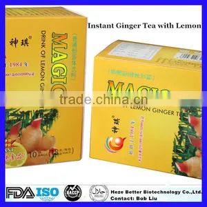 FDA Approved Ginger Tea, Instant Honey Ginger Tea Granules thumbnail-2