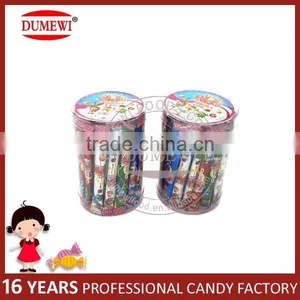 Fruit Flavor Sour Chewy Milk Candy PVC Jar Package thumbnail-6