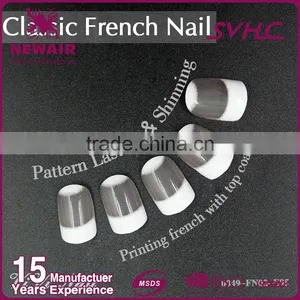 Wholesale French Style Beautiful Arcylic Nail Tips thumbnail-3