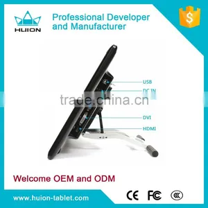 Huion GT-185 Graphic Drawing Tablet Monitor With Tempered Glass Screen and 8 Express Keys for PC and Mac thumbnail-5