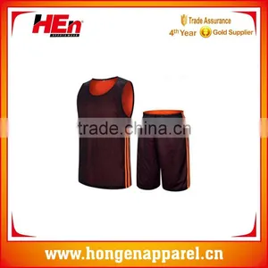 Hongen Apparel Custom Latest Design Official Basketball Jersey Set Sleeveless Basketball Uniform Training Sublimation Jersey thumbnail-1