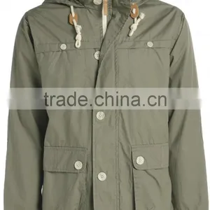 Mens Jacket COAT Hooded Casual Parka thumbnail-2