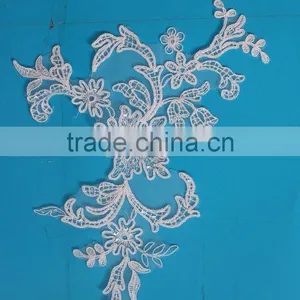 2016 Most Fashion Computer Embroidery Lace Flower Gils Wedding Dress thumbnail-1