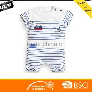 New Design Baby Romper With Custom Logo Pattern Printing With High Quality thumbnail-1