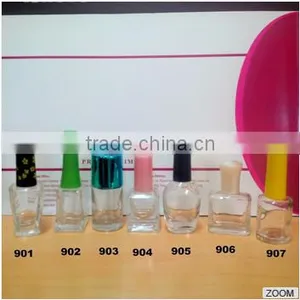 Clear Glass 5 ml Nail Polish Bottle,High Quality Nail Polish Bottle With Cap and Brush thumbnail-1