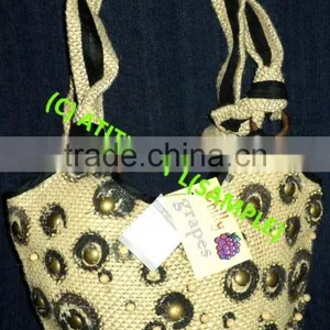 COTTON CANVAS HANDBAGS thumbnail-1