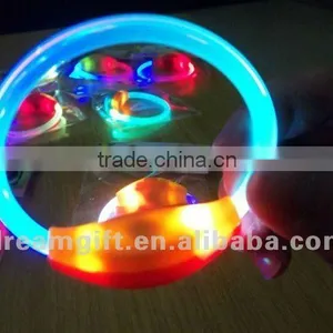 2012 LED Light Band Glow in the Darkwristband 5 Colors 100 Pairs MOQ. thumbnail-1