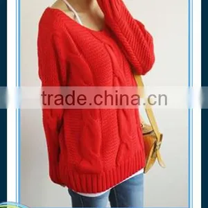 High Quality Fashion Style Winter Cotton Lady Sweater, Women Sweater thumbnail-1