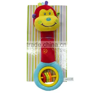 Lovely Squeaky Plush Toy With Abacus Beads for Formative Education/enlighten Education thumbnail-1