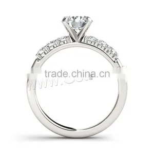 Cubic Zirconia Sterling Silver Finger Ring Size Finger Ring Cover Sex Finger Ring thumbnail-2