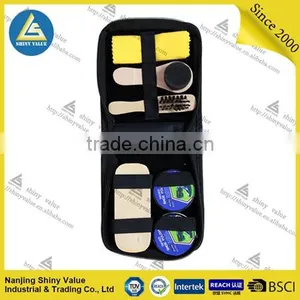 Complete Polyester Bag Shoe Polish Kit With Sponge Brush and Cleaning Cloth thumbnail-3