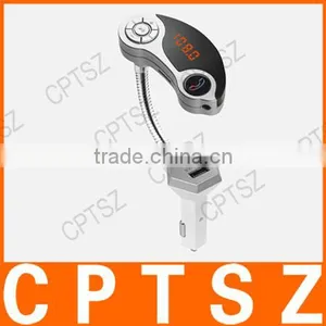 GT86 Car MP3 Dual USB MP3 MP3 Bluetooth Player/Design Of Double Charger For MP3 Player Wireless Bluetooth FM Transmitter thumbnail-3