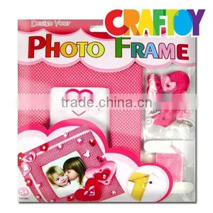 EN71 Craft Toy Kit Create Your Heart Photo Frame thumbnail-2