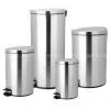 Stainless Steel Pedal Waste Bin (sloping Cover) thumbnail-2