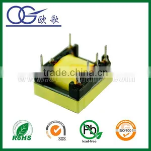 EE25 High Voltage Step up Transformer,horizontal,pin4+4 thumbnail-1