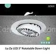 Energy Saving 5 Inch 30W Natural White LED Recessed Downlights For Restaurant / Office thumbnail-1