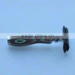 Safety Razor Wood Handle Shaving Razor thumbnail-1