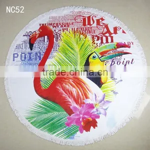 Pineapple Printed Round Beach Towel/jkr Bath Towel Table Towel Shawl Yoga Mat Beach Towels/ Round Beach Towels thumbnail-3