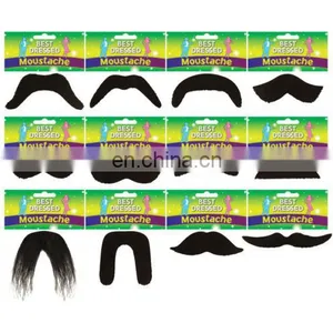 Many Shapes Artificial Mustache Hot Sale Fake Beard Wholesale MH2140 thumbnail-1