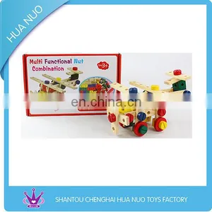 Kids Popular Funny Wooden Building Blocks thumbnail-1