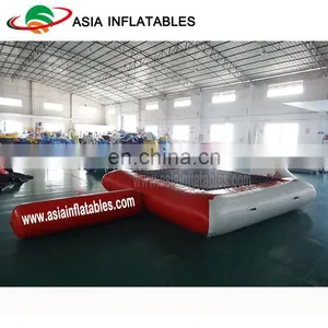 Funny Inflatable Aqua Jump Bungee Jump Water Trampoline thumbnail-6