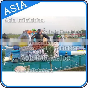 Giant Inflatable Water Park Slides With Swimming Pool, Adults Size Inflatable Water Slides, Commercial Water Park For Sales thumbnail-2
