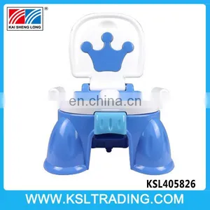 Novel Design Music Induction Plastic Baby Toilet Seat With Brush thumbnail-1