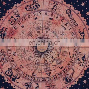 Indian Queen Wall Hanging Mandala TapestryThrow Hippie Bohemian Decor Boho Art Bedspread thumbnail-3