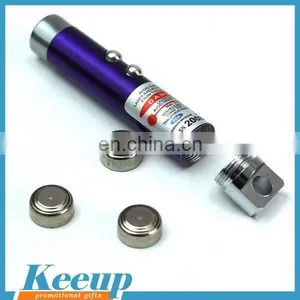 Promotional Multifunctional Flashlight LED Laser Pointer/purple Laser Pointer thumbnail-3