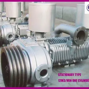 12cbm Stationary Type One Cylinder Cement Trailer Compressor Cement Tanker Compressor Bulker Compressor thumbnail-2