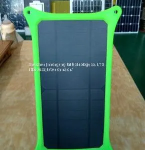 Manufacturer Direct-selling Solar Charging Board Outdoor Emergency Mobile Phone Charger Single Crystal Laminated Solar p thumbnail-2