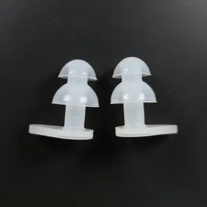 Free Sample Nontoxic Silicone Earplug for Water Sport Use Swimming Accessories thumbnail-3