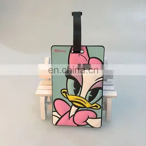 Custom Waterproof 3D Soft PVC Travel Luggage Tag With Plastic Buckle thumbnail-5