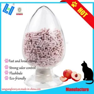 Pet Product: Hot Sell Peach Tofu Cat Litter With Fast Clump thumbnail-1