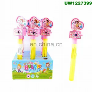 Bubble Wands 14'' Big Pack Assorted Colors Non Toxic Summer Activity Party Favor Birthday Gift - 1 Dozen thumbnail-3