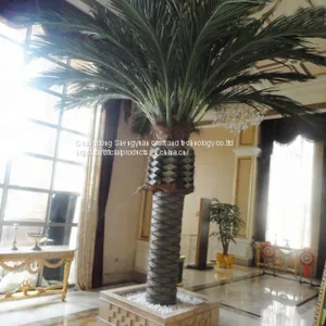 Decorative Preserved Tree Artificial Green Palm Tree for Wholesale thumbnail-1